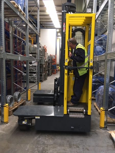 multi directional forklift truck training