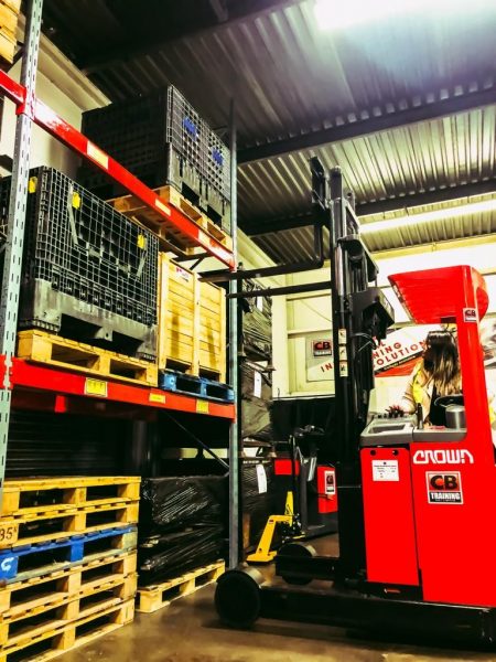 reach truck training in corby